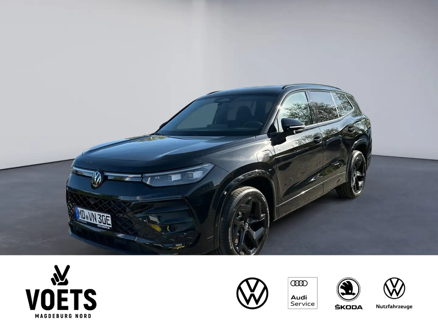 Volkswagen Tayron 1.5TSI eHybrid R-line LED+NAVI+AHK+BLACK+ Schwarz - 1