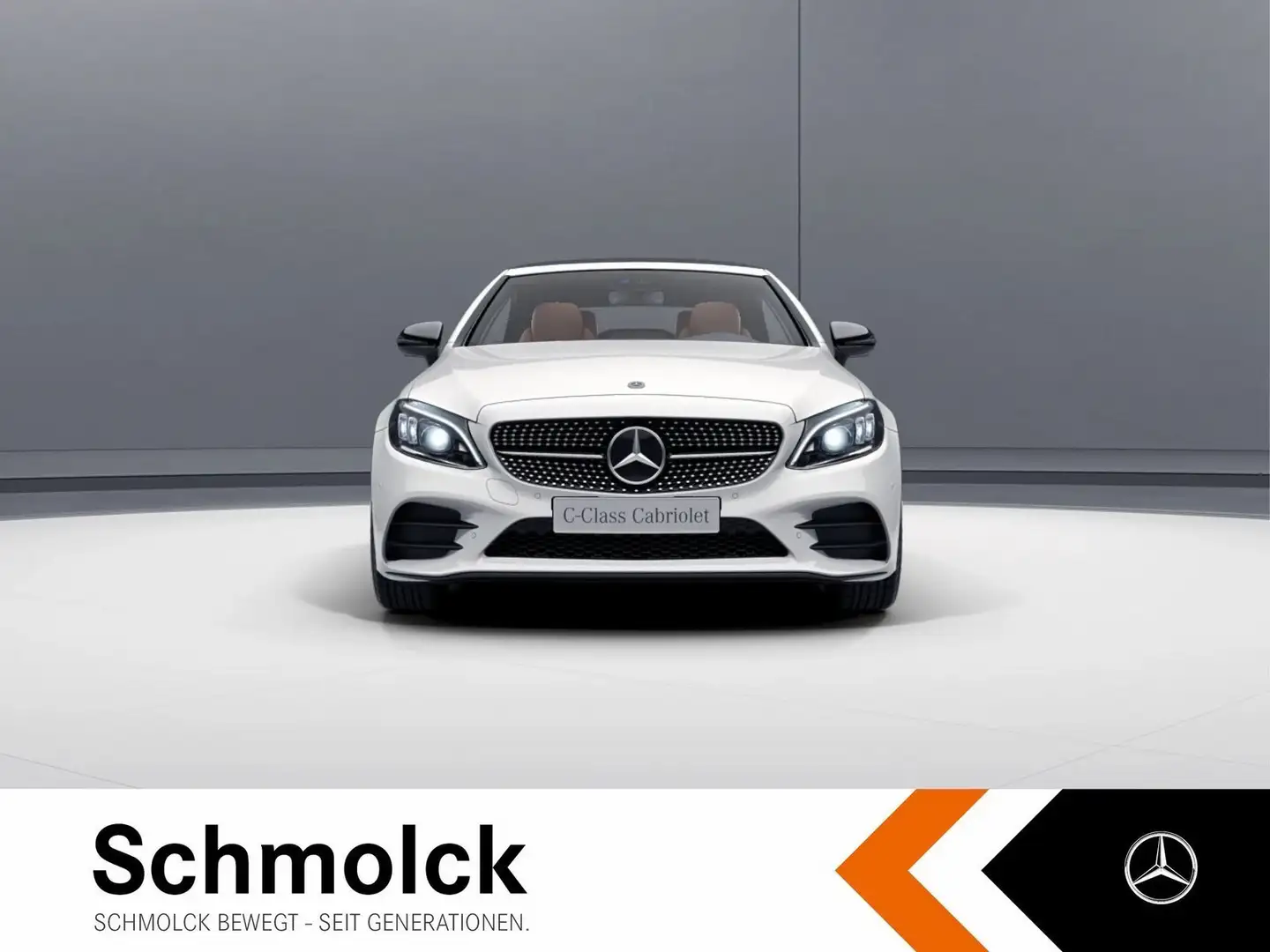Mercedes-Benz C 300 Cabrio AMG+9G+MLTB+19"AMG+ASSIST+NIGHT+CAM Weiß - 2
