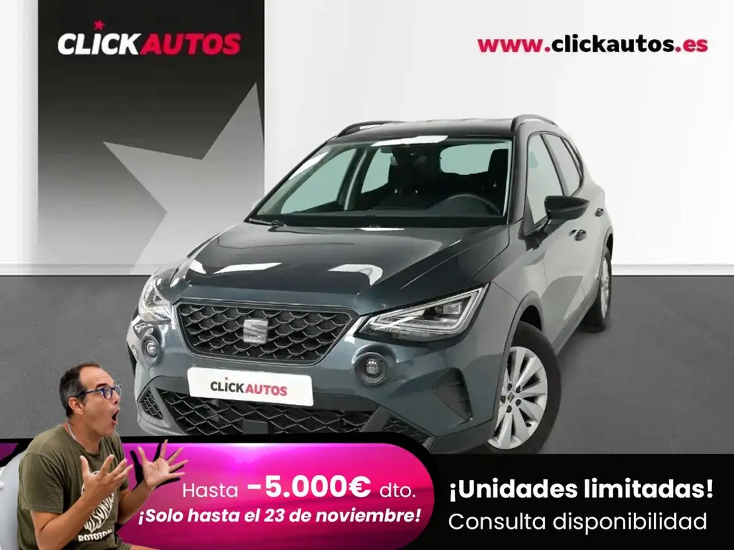 SEAT Arona 1.0 TSI S&S Style Special Edition DSG7 115 Gris - 1