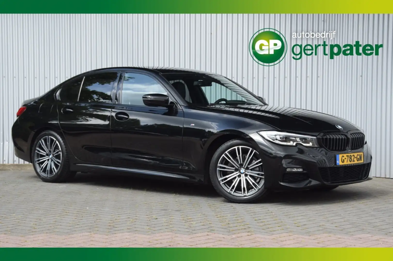 BMW 320 3-serie 320i M-Sport High Executive Leer/LED/Navi/ Negro - 1