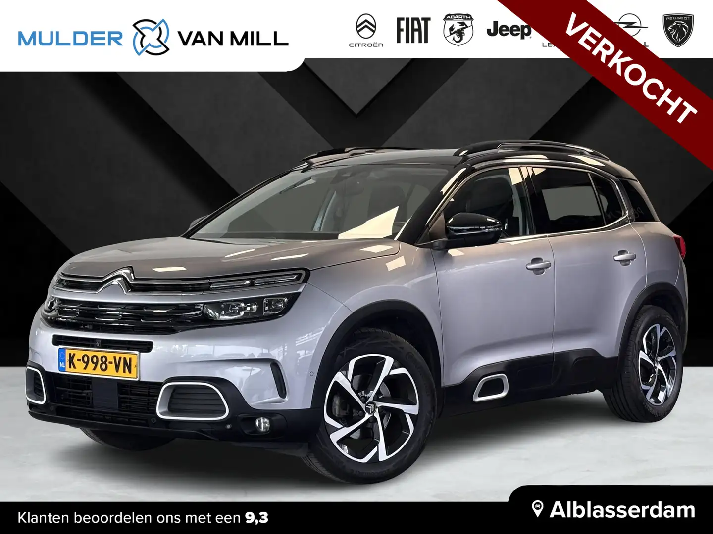 Citroen C5 Aircross Shine 1.6 Turbo 180pk EAT8 | TREKHAAK | CAMERA V+A Grau - 1