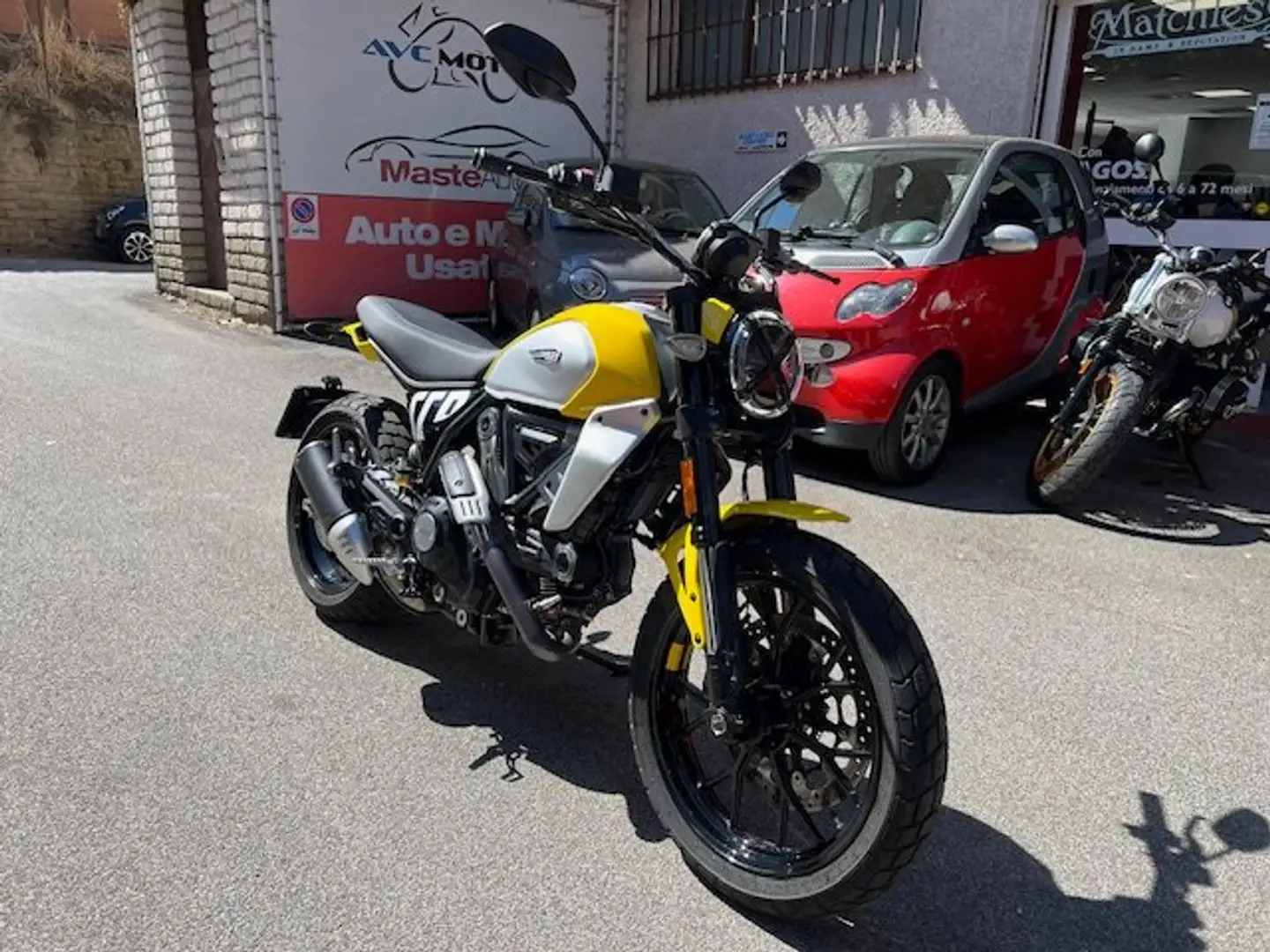 Ducati Scrambler icon yellow Galben - 1