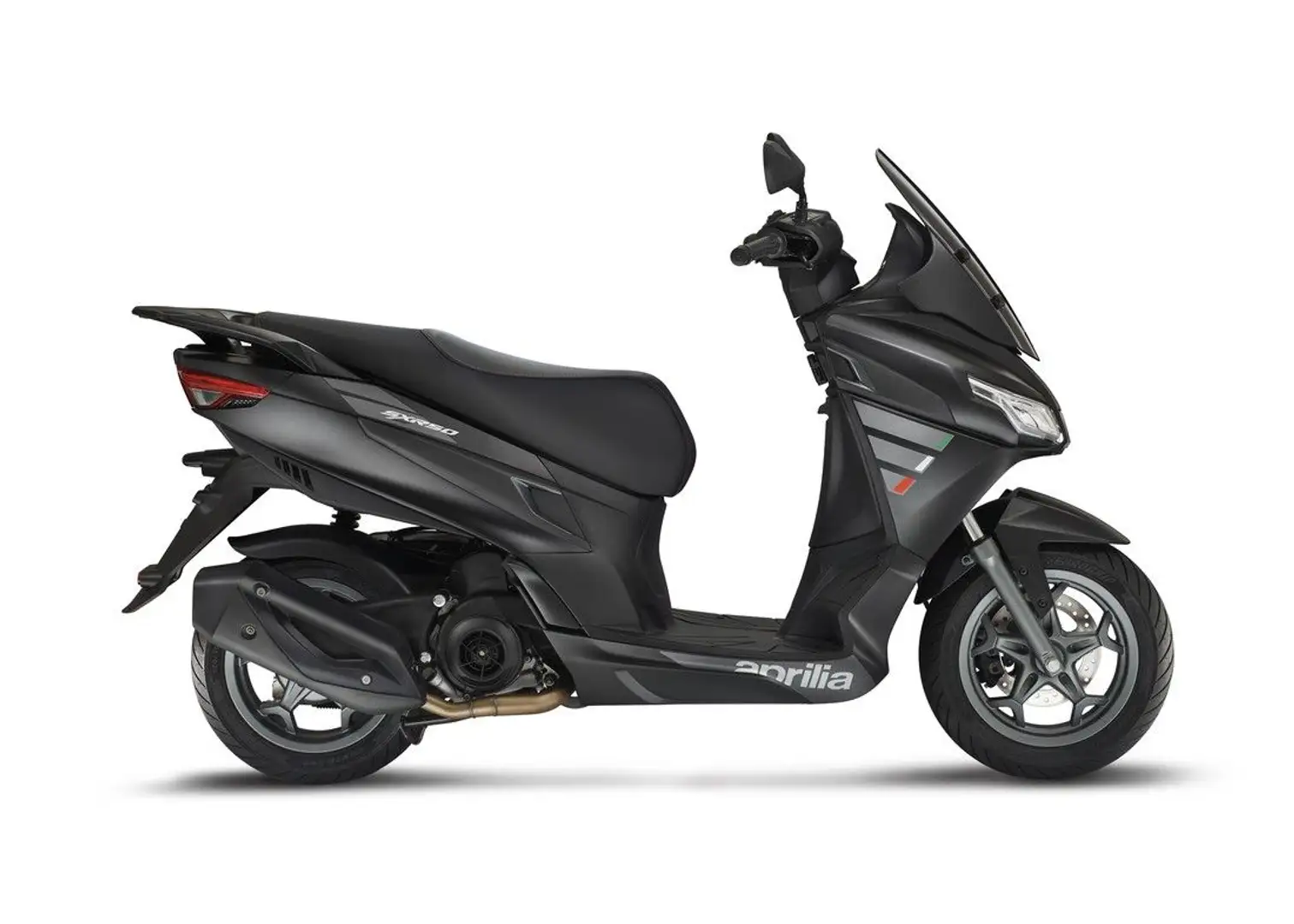 Aprilia SXR 50 4T E5 schwarz matt - sofort! Negru - 1
