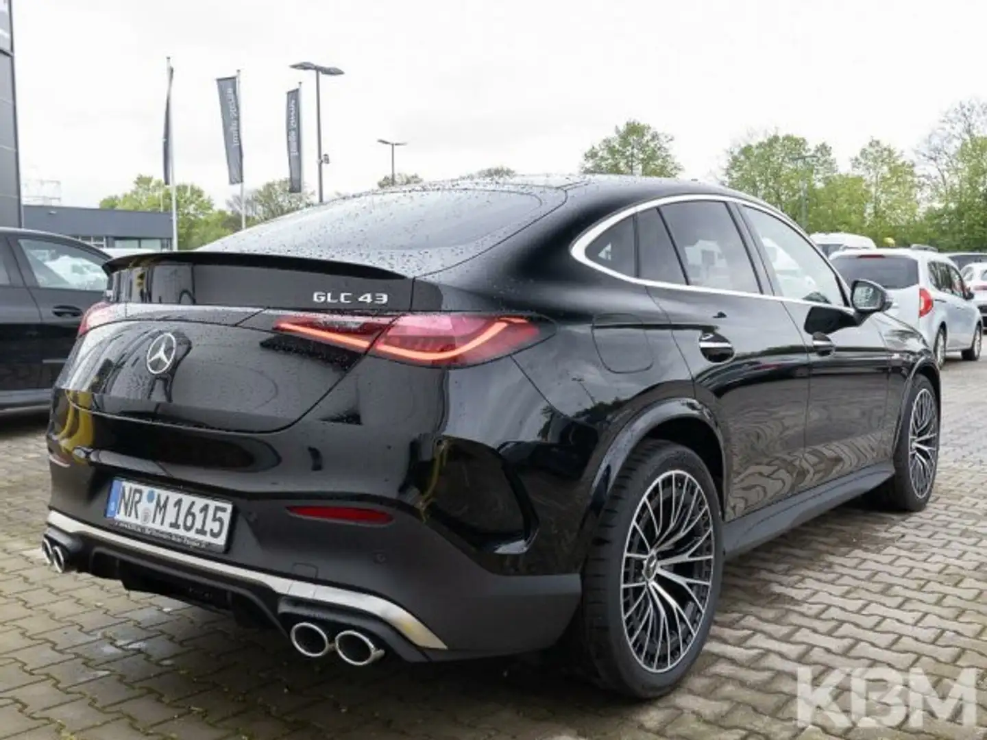 Mercedes-Benz GLC 43 AMG MB-AMG GLC 43 4MATIC Coupé /PAN/PTS  MB Rent RFK Чорний - 2