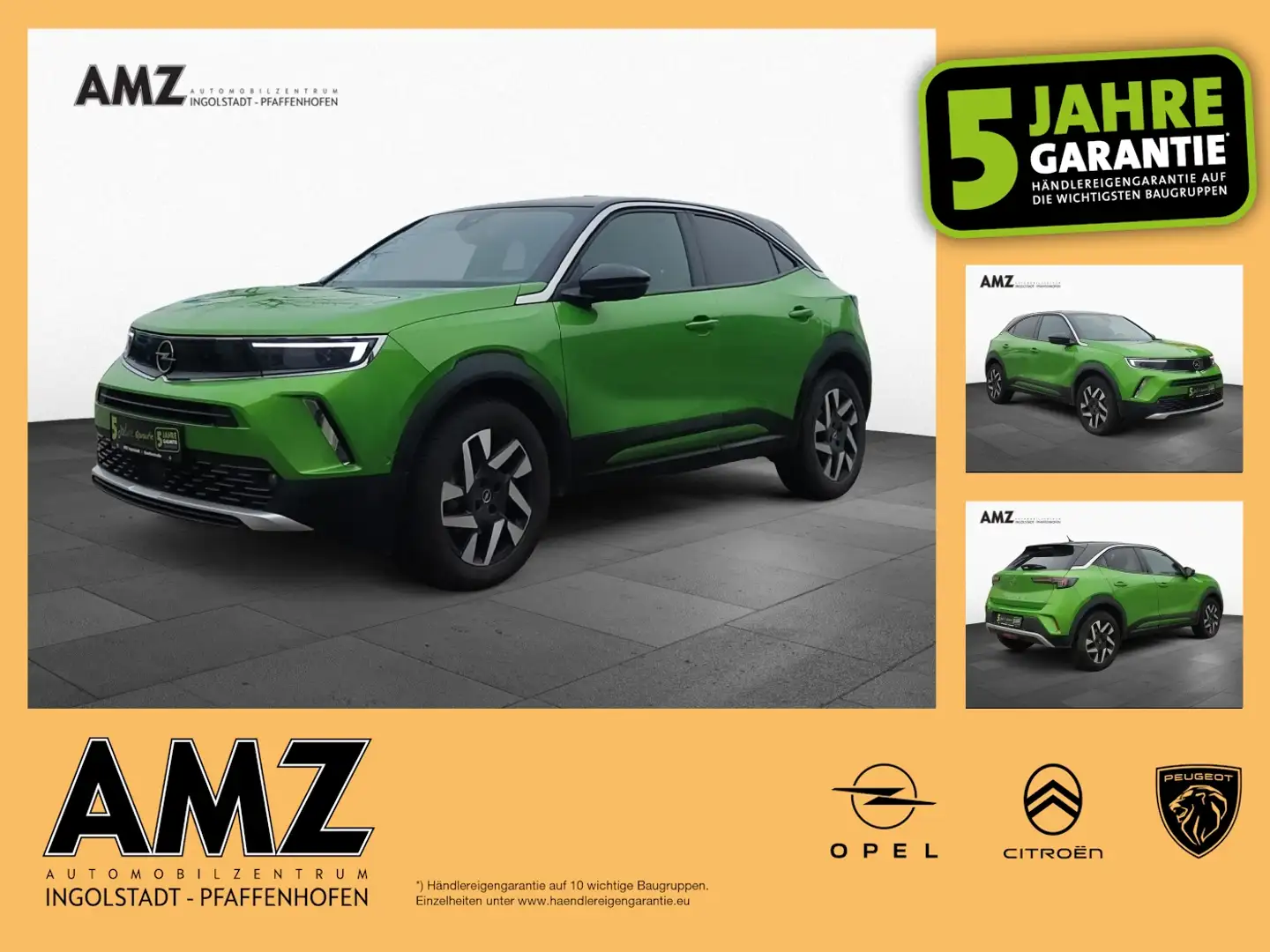 Opel Mokka-E Mokka e Elegance Winterpak. Klimaauto. Totwinkel Grün - 1