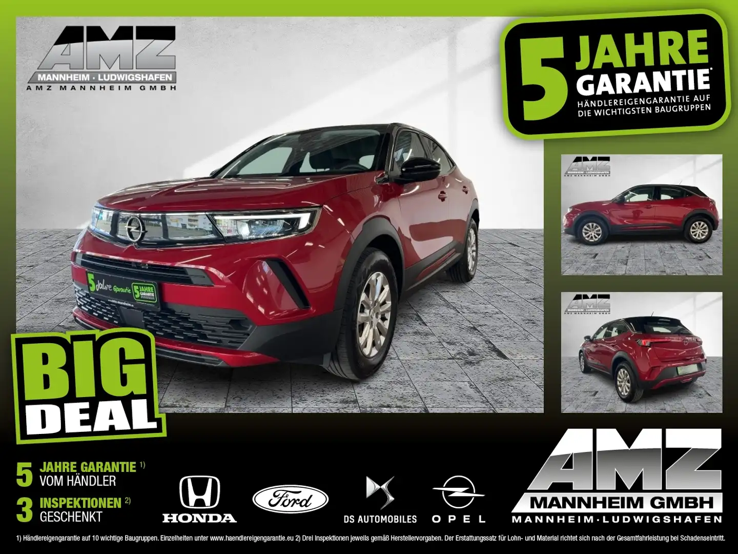 Opel Mokka-E Mokka e Edition FLA SpurH LM KAM LED KlimaA PDC Rot - 1