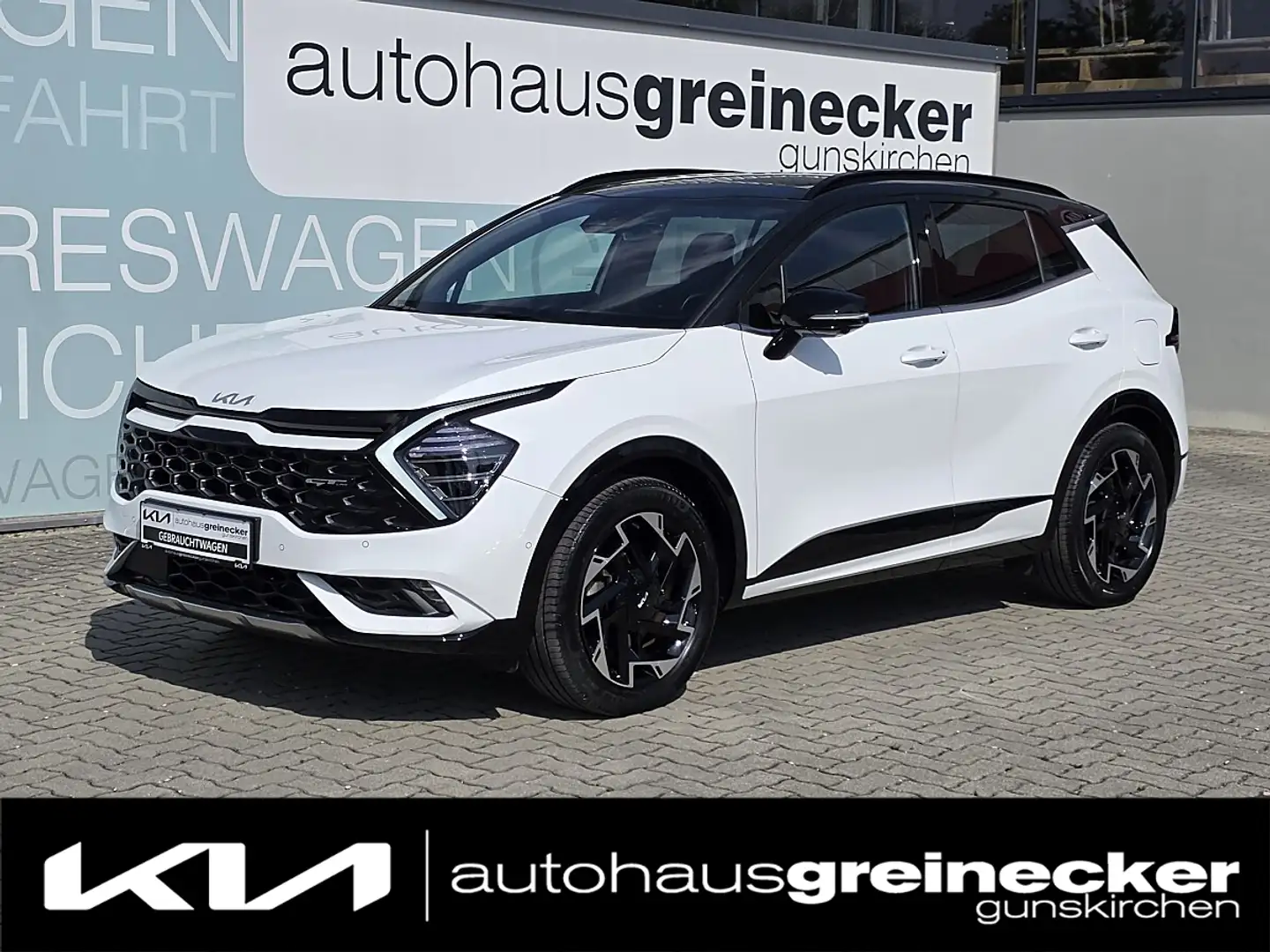 Kia Sportage 1,6 TGDI PHEV AWD GT-Line Aut. Weiß - 1