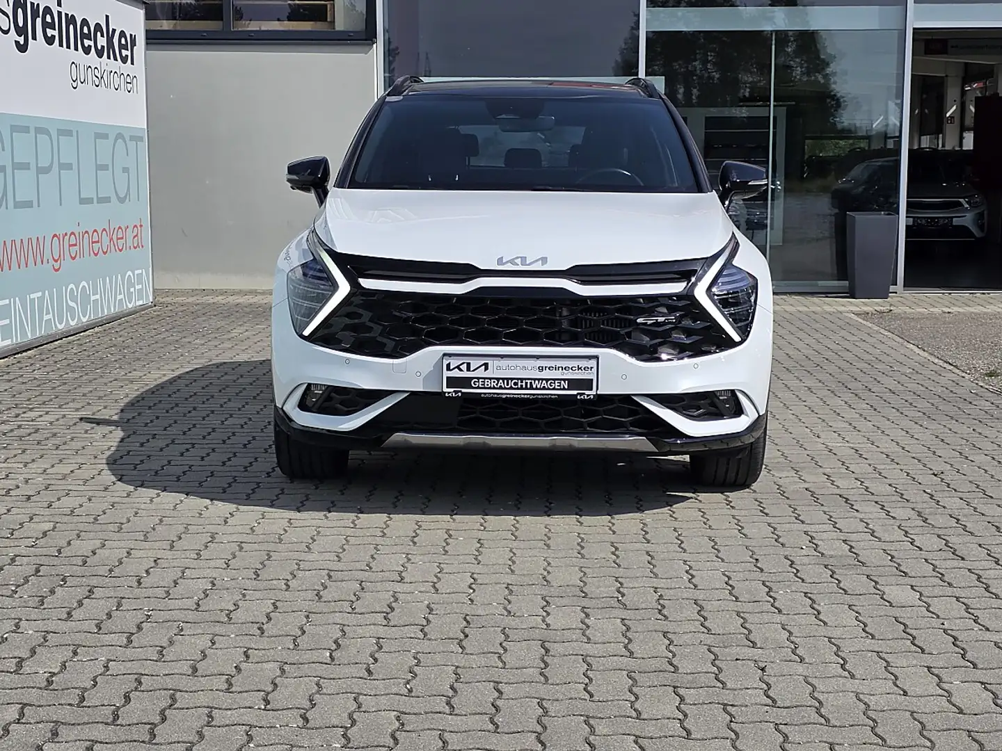 Kia Sportage 1,6 TGDI PHEV AWD GT-Line Aut. Weiß - 2