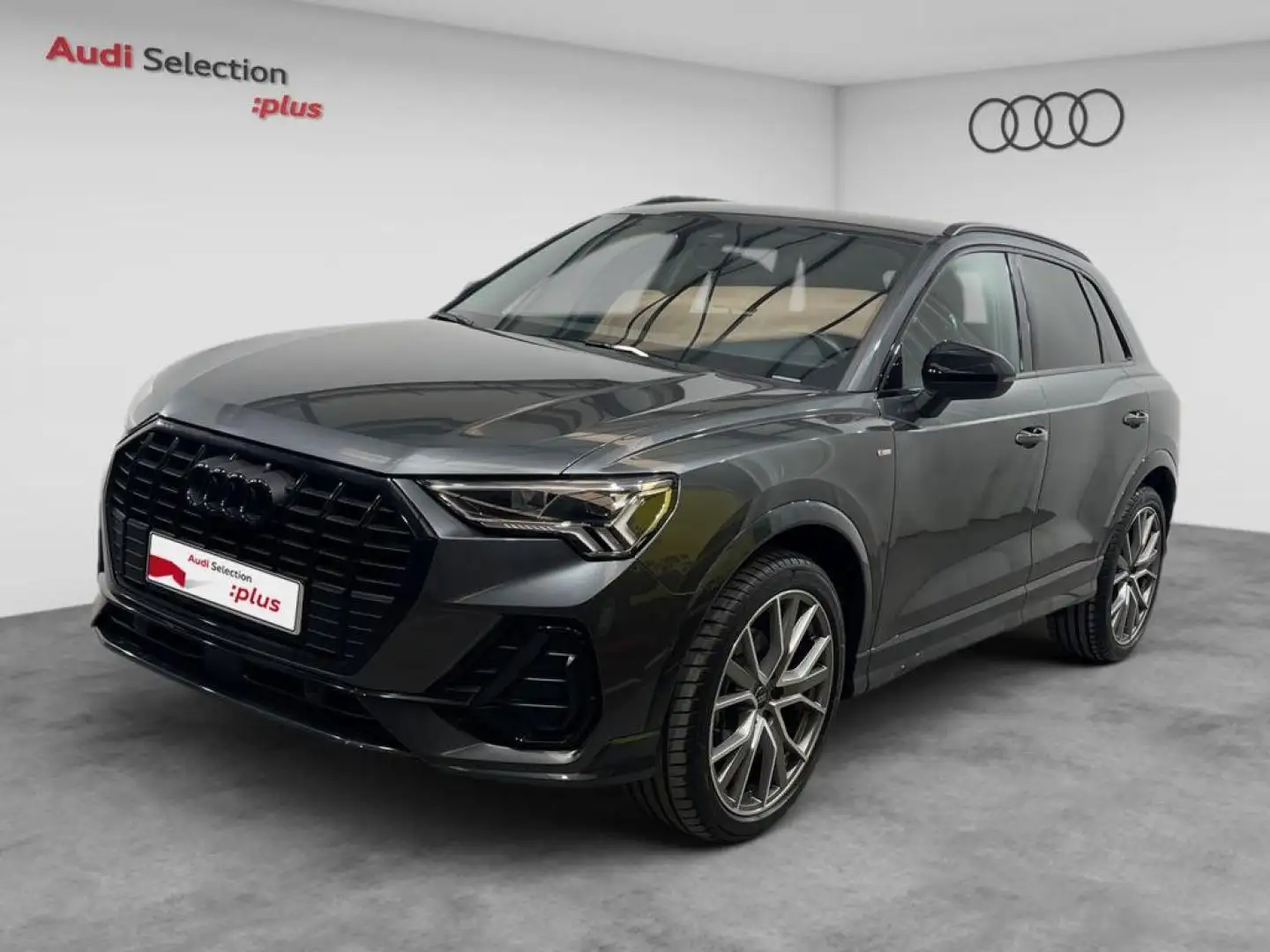 Audi Q3 35 TDI Black line S tronic 110kW Gris - 1