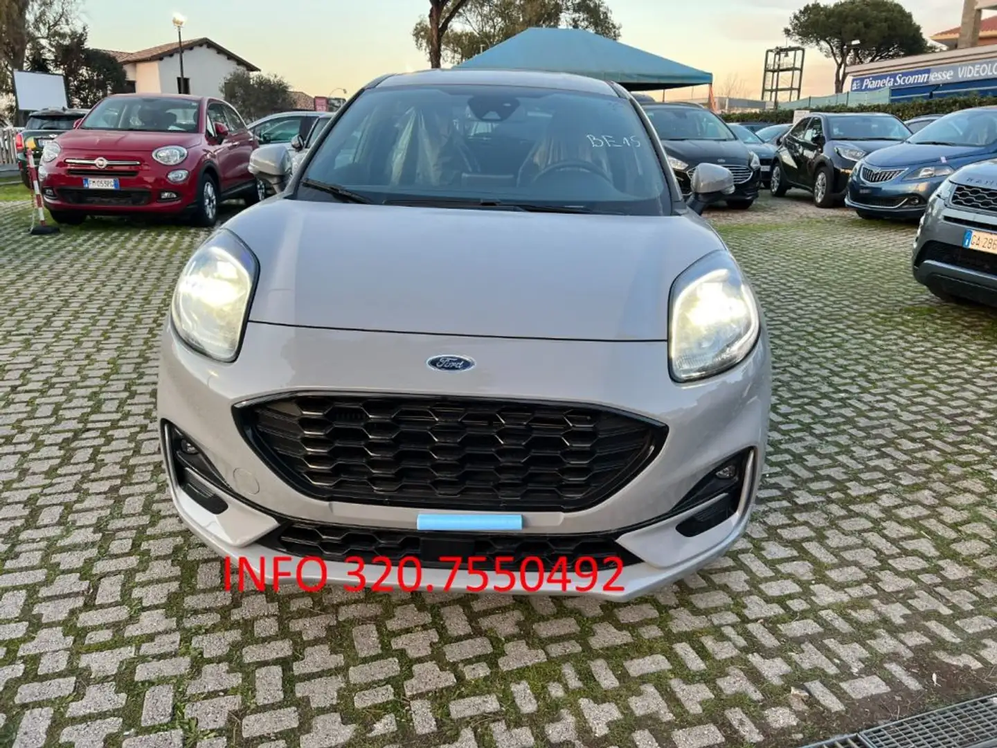 Ford Puma 1.0 EB Hybrid 125 CV ST-Line PRONTA CONSEGNA Grijs - 1