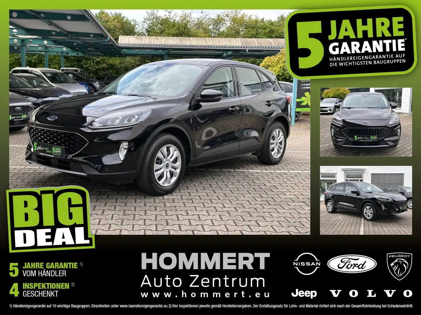 Ford Kuga 1.5 EcoBoost Cool&Connect *beh.Lenk*Navi*GRA Noir - 1