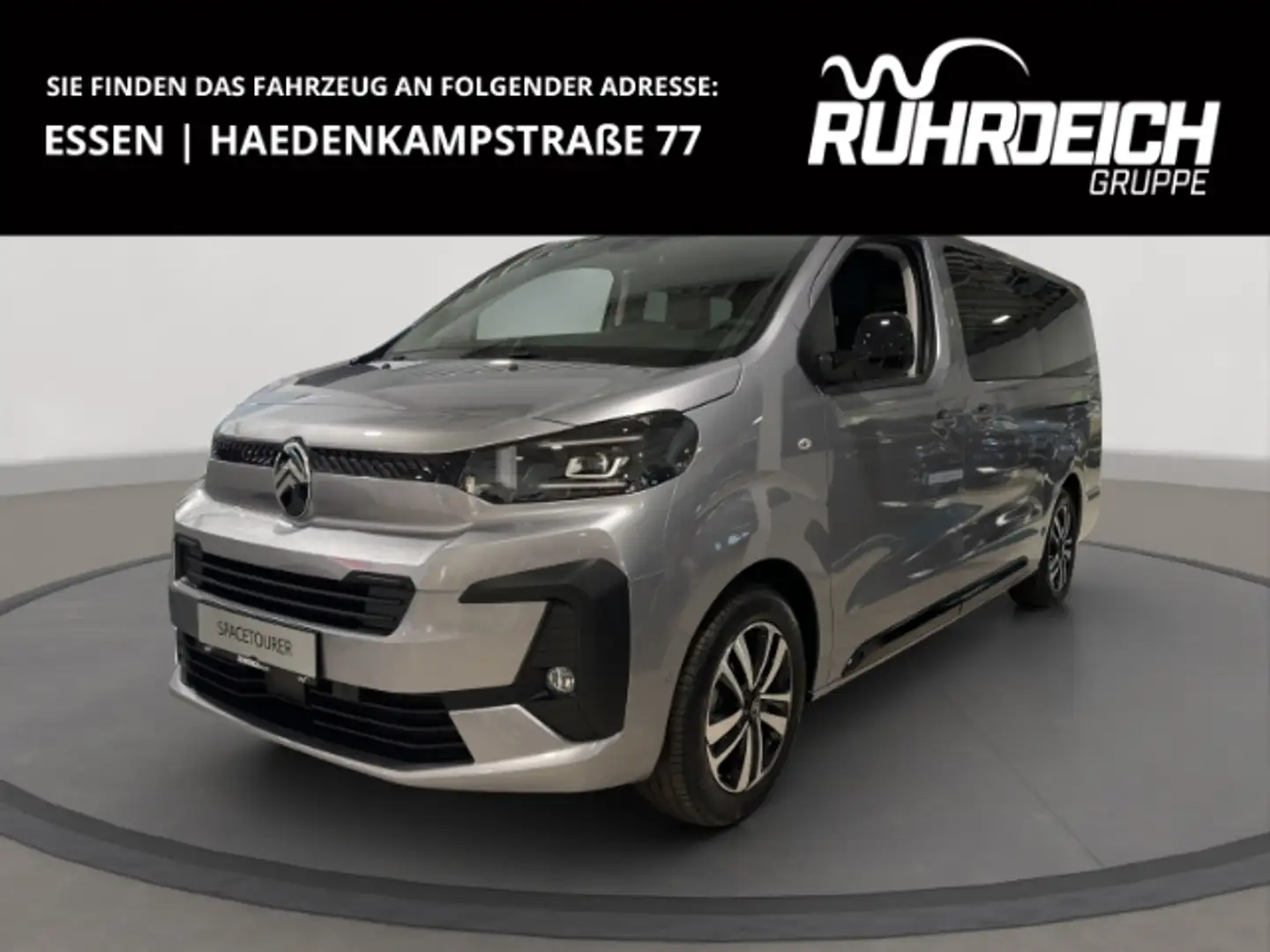 Citroen Spacetourer Max XL 8-Sitze Standheizung AHK Navi El. Sitze+Mas Zilver - 1
