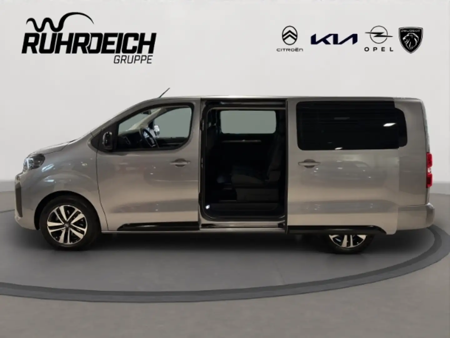 Citroen Spacetourer Max XL 8-Sitze Standheizung AHK Navi El. Sitze+Mas Zilver - 2