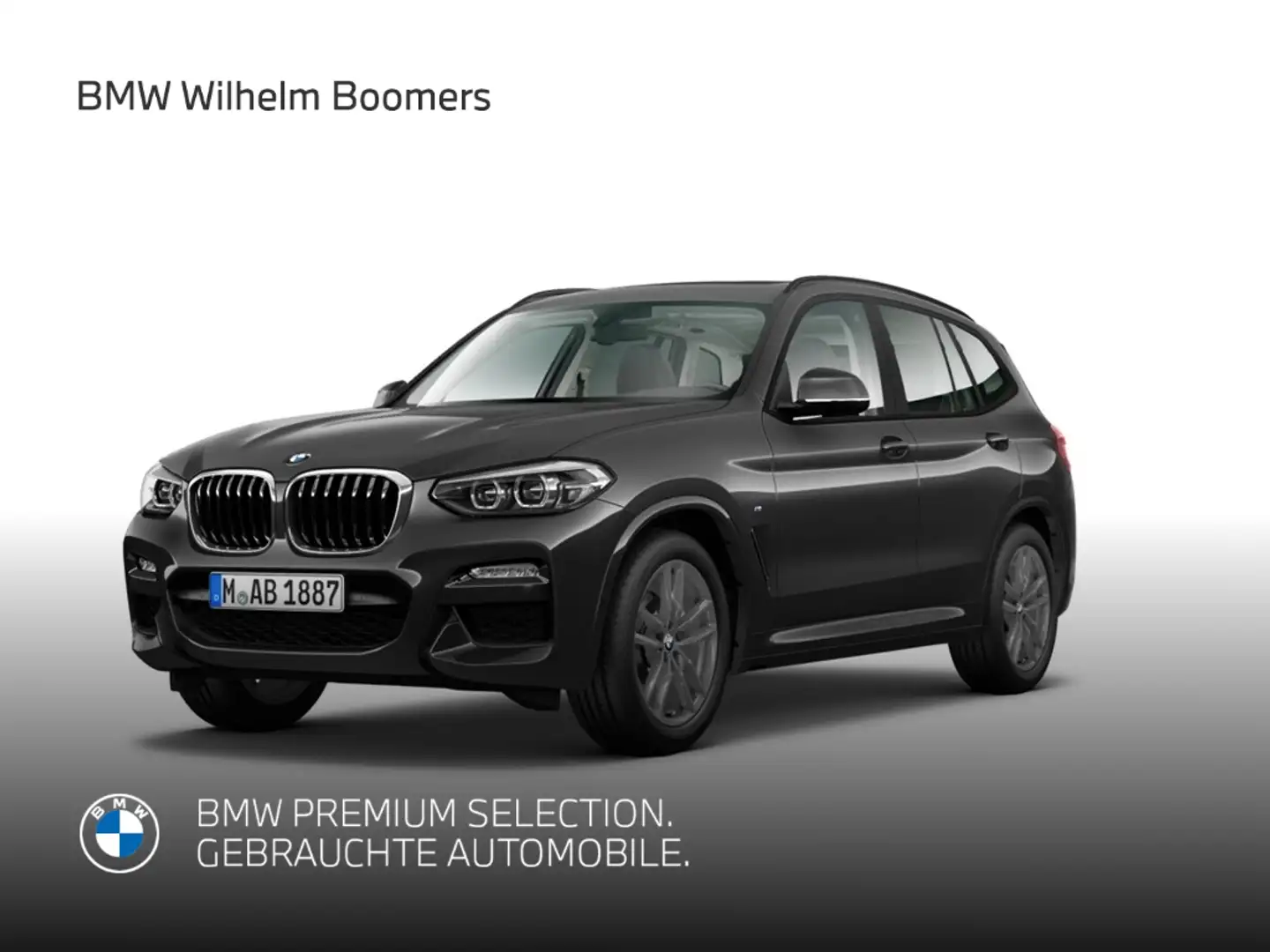 BMW X3 xDrive 20d M Sport HiFi 360°Kam. AHK Grau - 1