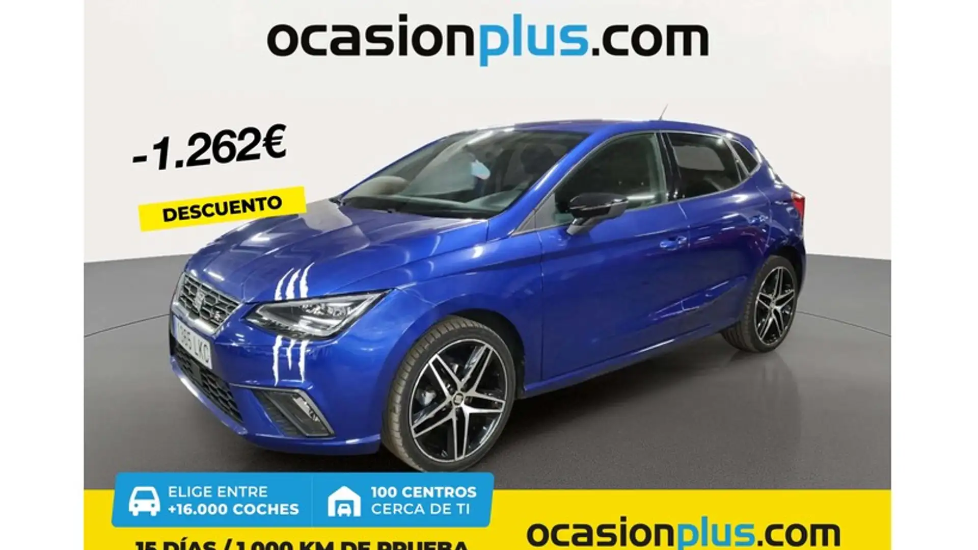 SEAT Ibiza 1.0 TGI S&S FR 90 Azul - 1