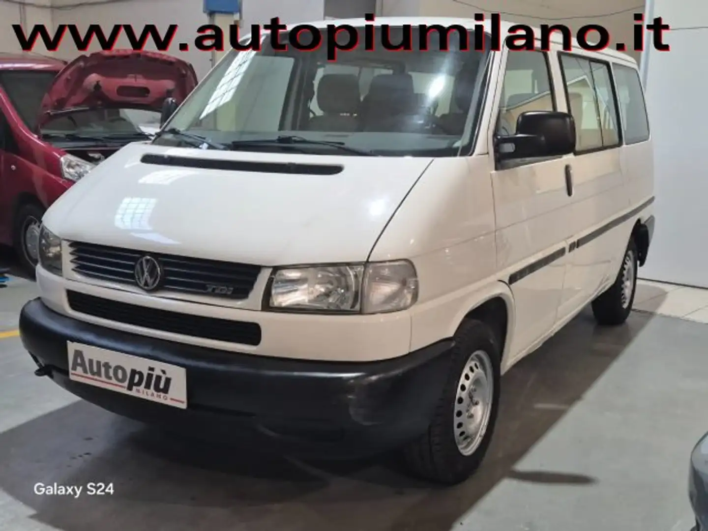Volkswagen T4 Multivan 2.5 tdi c/2airbag,abs 102cv Blanc - 1
