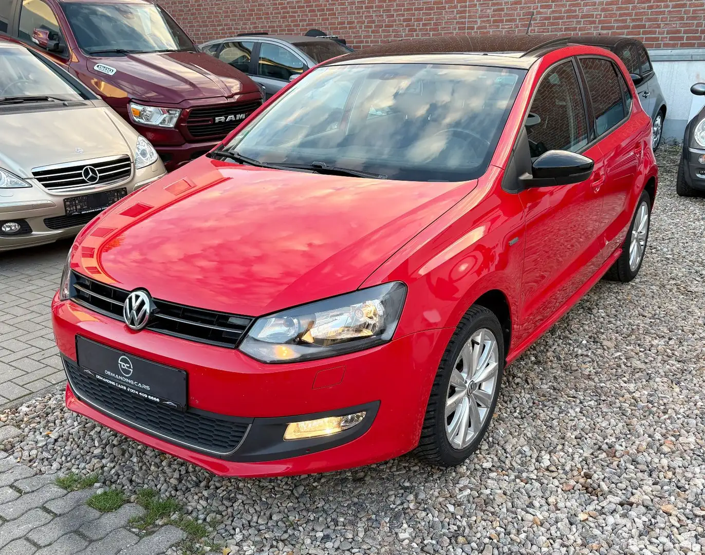 Volkswagen Polo 1.4 6R DSG Automatik 2.Hand Panorama Sitzhe Rouge - 1