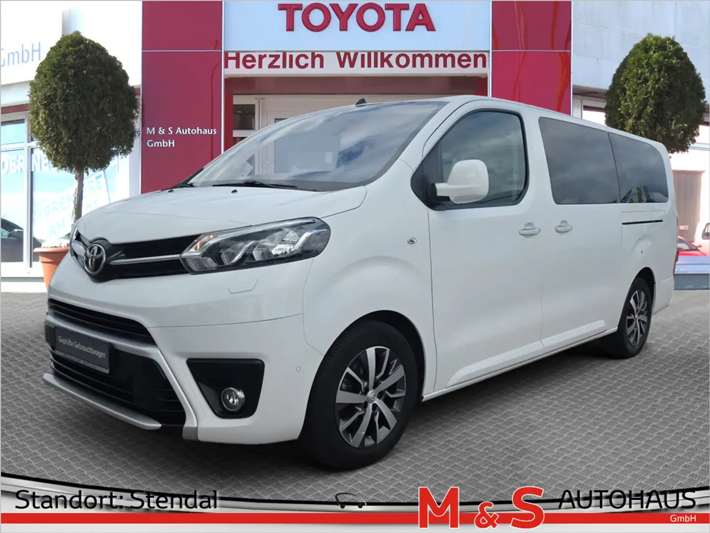 Toyota Proace Verso 2.0 L2 Shuttle Comfort ACC HUD Blanc - 1