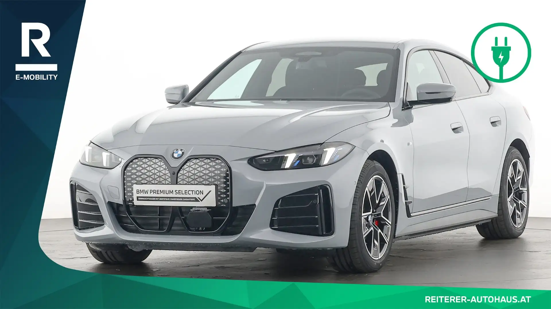 BMW i4 Gran Coupe xDrive40 *M-Sportpaket Pro *Harman/Kardon *AHK Grau - 1