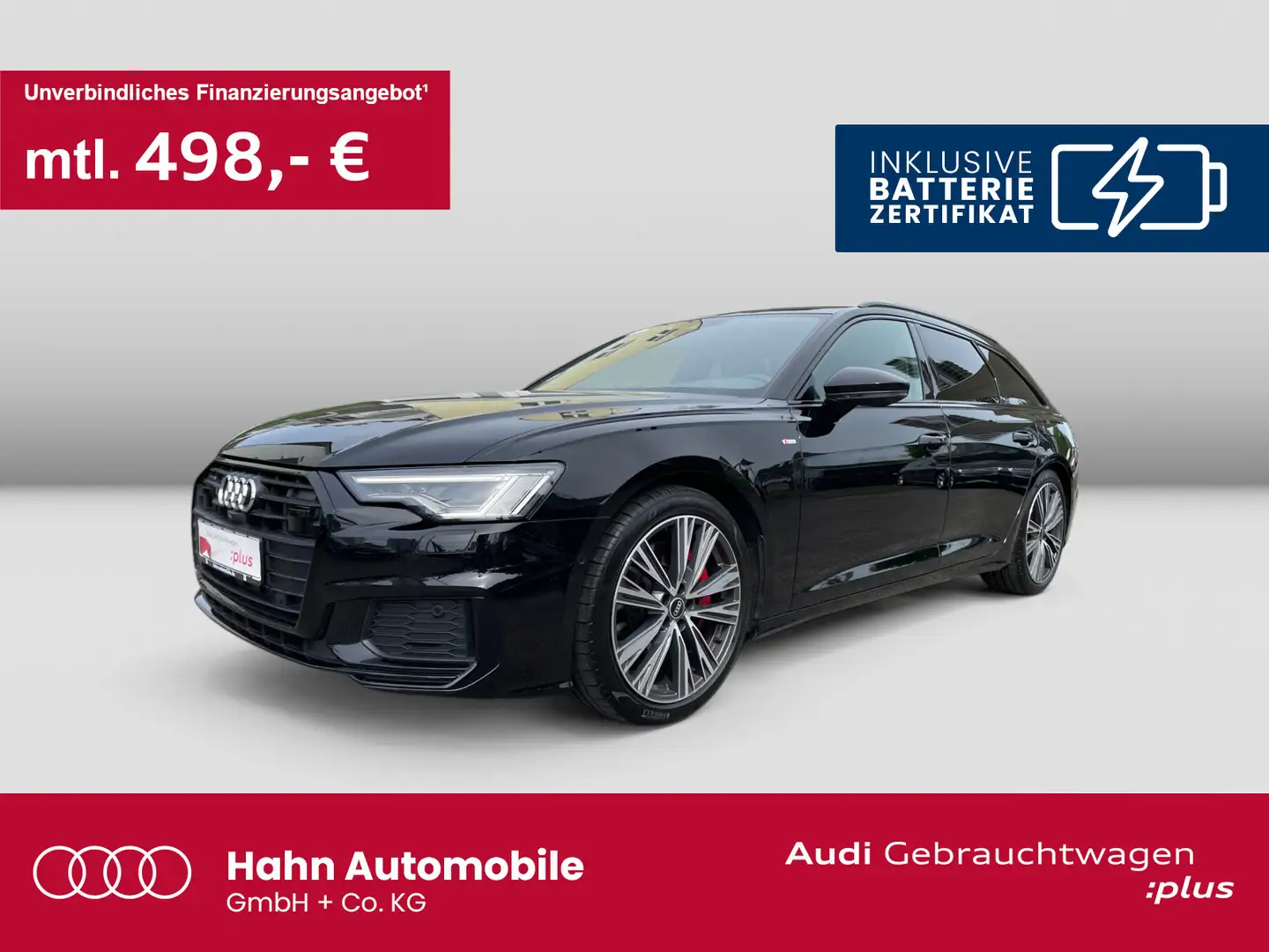 Audi A6 55TFSIe quat S-trc S-line Matrix 360° Schwarz - 1