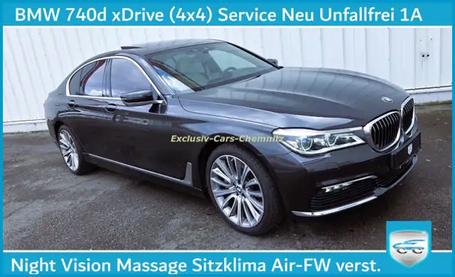 BMW 740 d xDrive PANO Night Vision Sitzklima Massage Lim