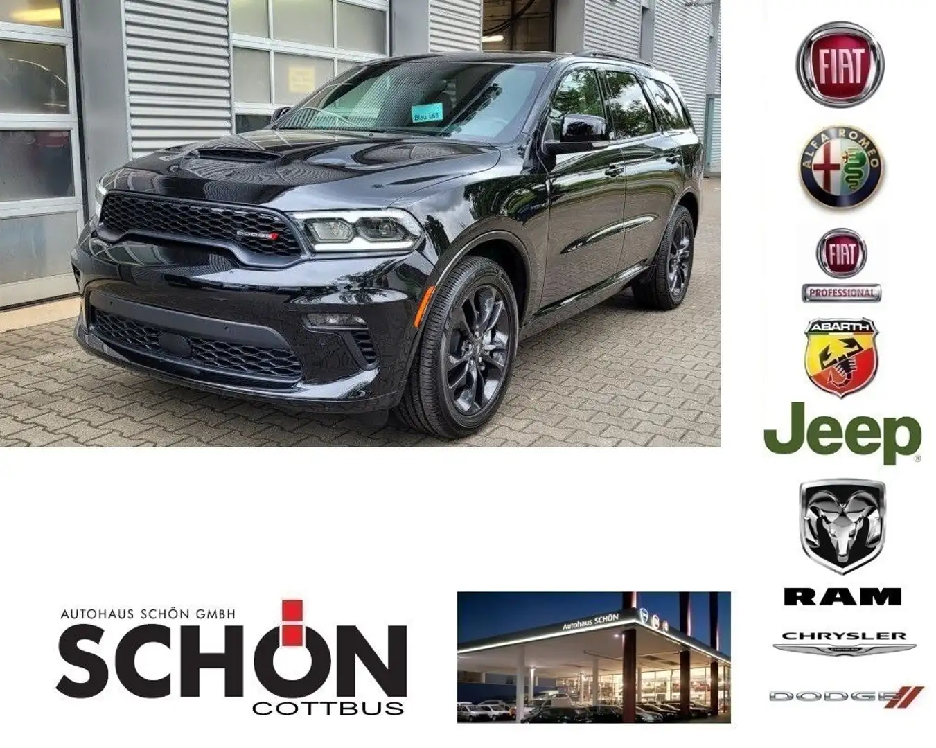 Dodge Durango 5,7L V8 R/T Premium Schwarz - 1