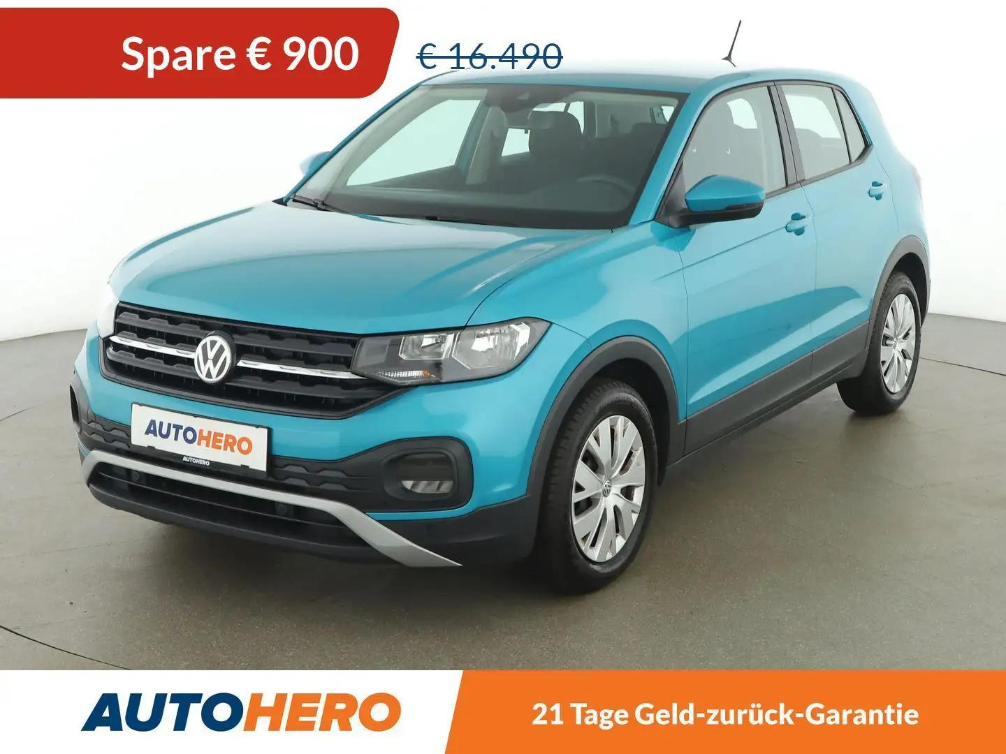 Volkswagen T-Cross 1.0 TSI *SHZ*PDC*ACC*BT*KLIMA* Blau - 1
