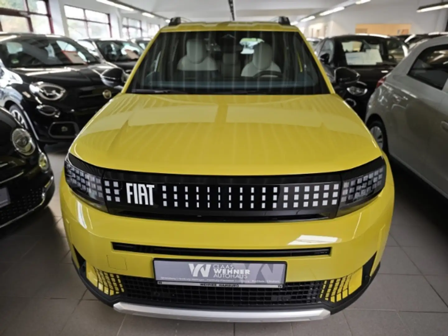 Fiat Grande Panda Fiat Hybrid La Prima Navi Digitales Cockpit LED AC Jaune - 2