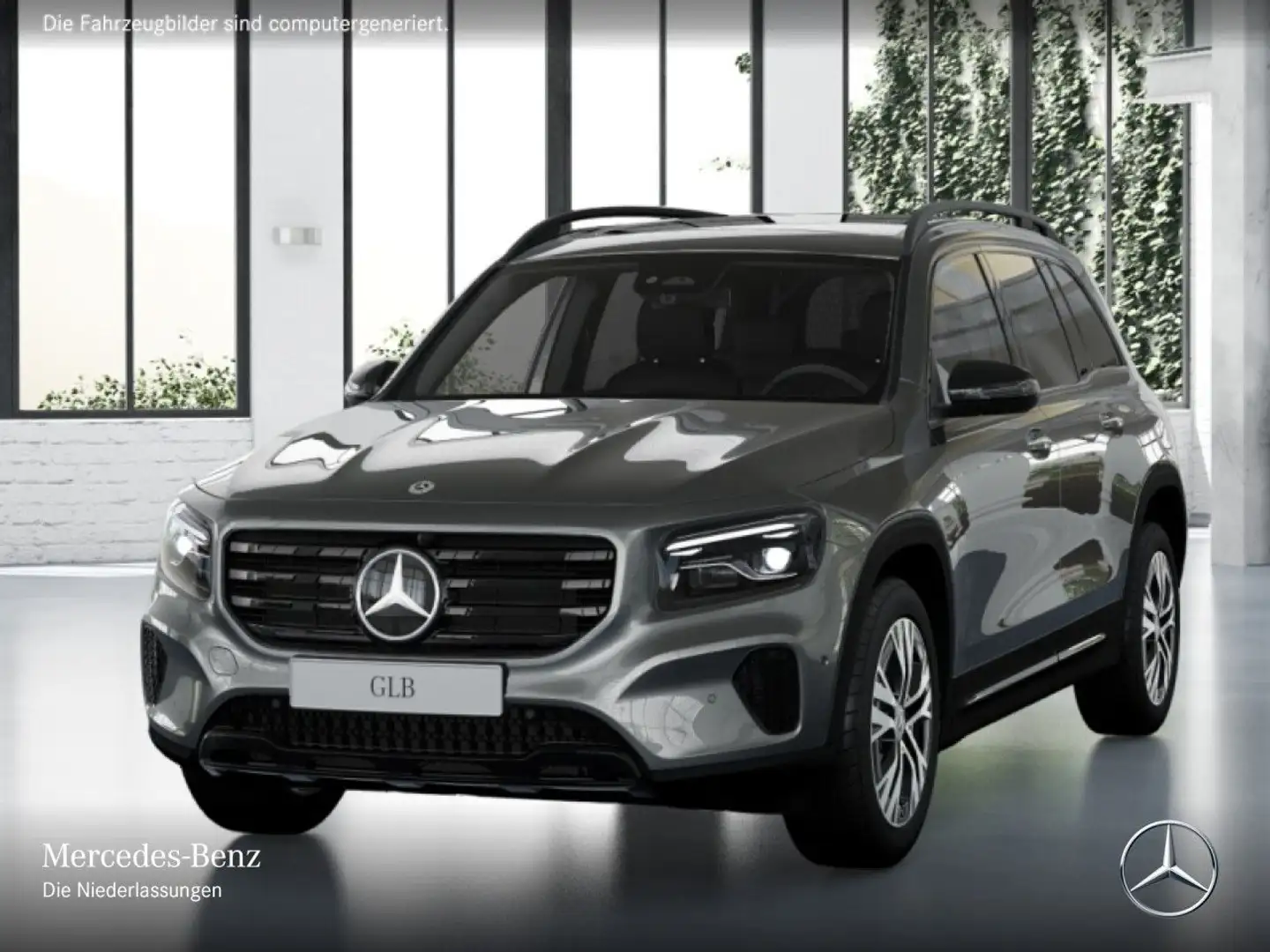 Mercedes-Benz GLB 200 PROGRESSIVE+NIGHT+PANO+360°+MULTIBEAM+7G Grau - 2
