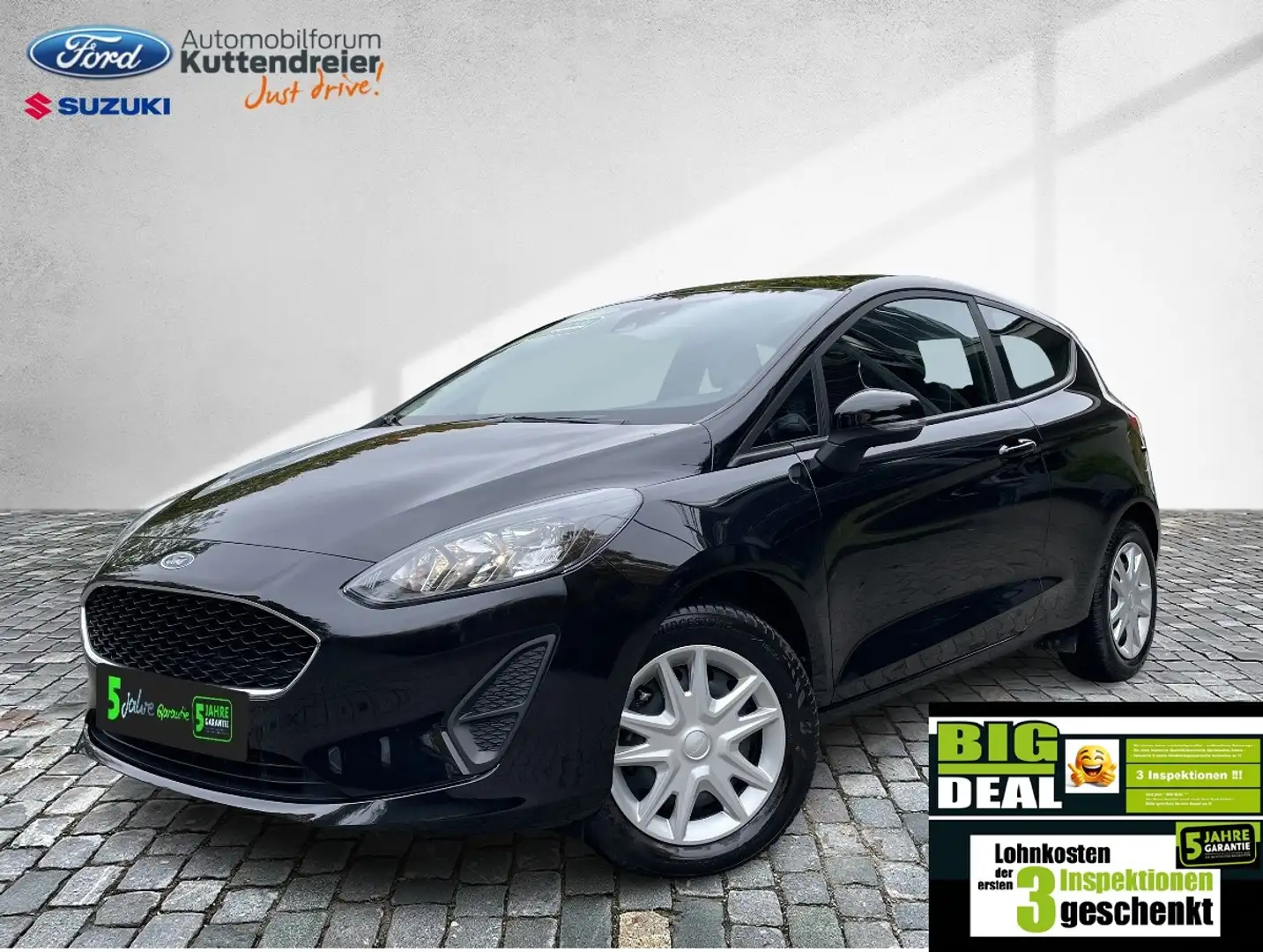 Ford Fiesta Cool & Connect 3tg Navi PDC Lenkr.Sitzheiz Schwarz - 1