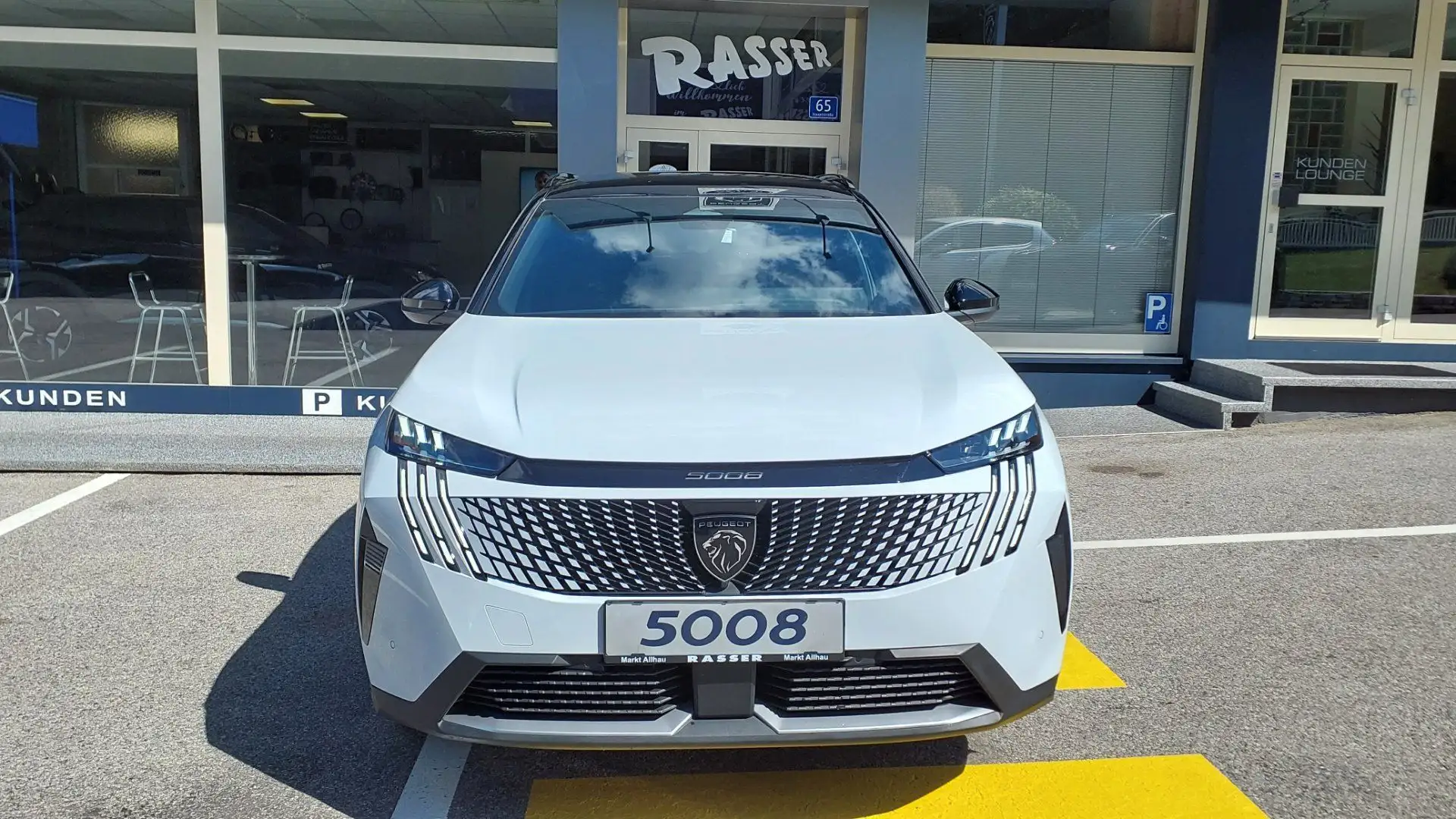 Peugeot 5008 GT mHEV 145 e-DCS6 7 Sitzer Weiß - 1