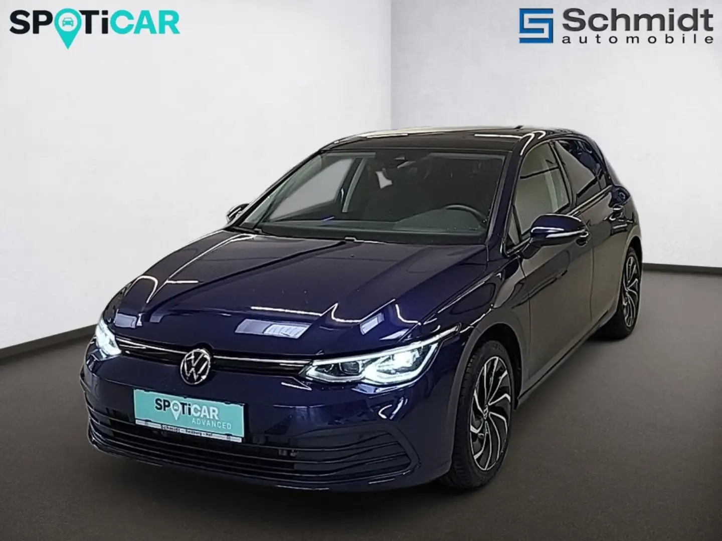 Volkswagen Golf 2,0 TDI Life DSG Bleu - 1