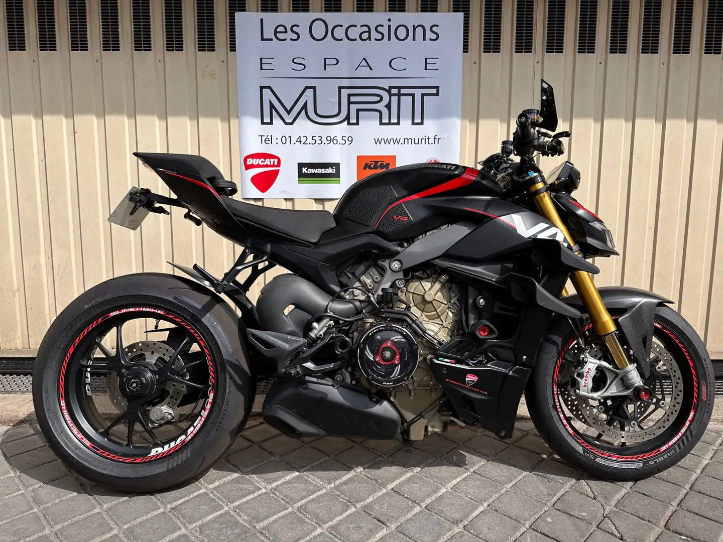 Ducati Streetfighter Fekete - 1