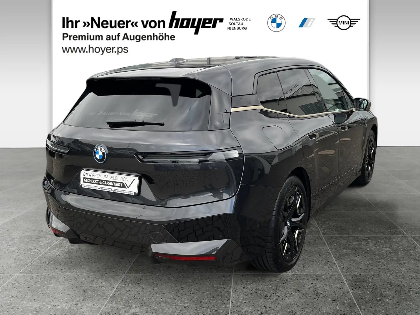 BMW iX xDrive40 Sportpaket Head-Up HK HiFi DAB LED Grau - 2