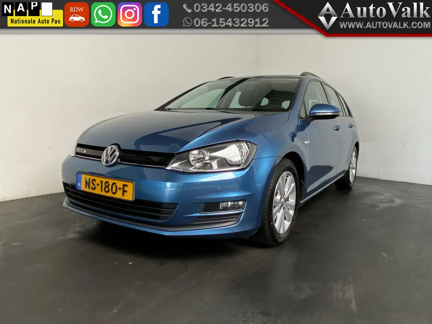 Volkswagen Golf Variant 1.0 TSI Comfortline Blauw - 1