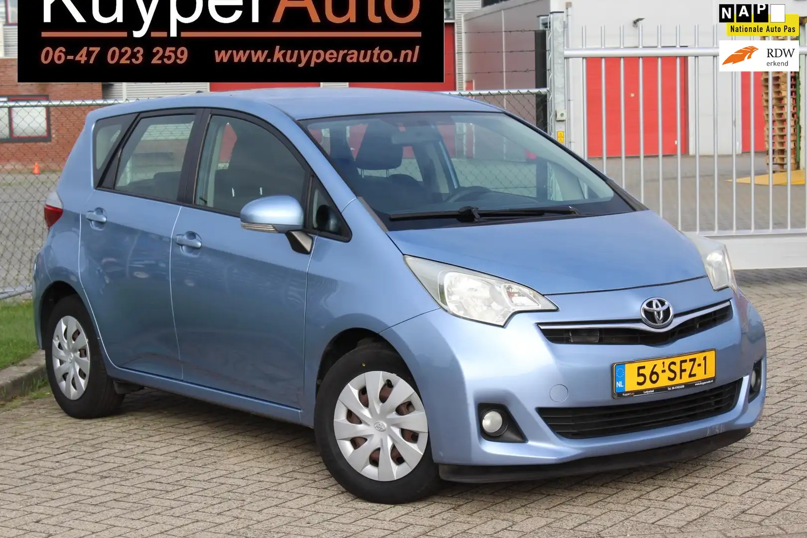 Toyota Verso-S 1.3 VVT-i Aspiration NAP- CAMERA /CLIMA/NAVI Bleu - 1