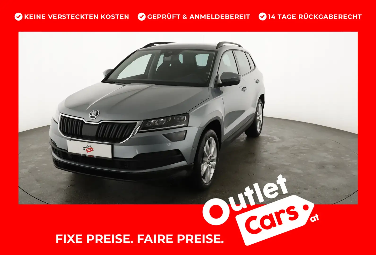 Skoda Karoq 4x4 Style SC TDI DSG Gri - 1