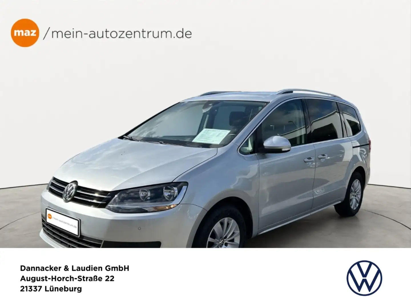 Volkswagen Sharan 1.4 TSI Comfortline Alu AHK 7-Sitze Navi PDC uvm. Silber - 1