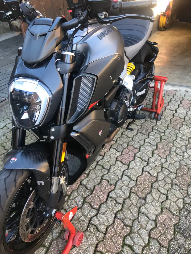 Ducati Diavel full carbon Argento - 2
