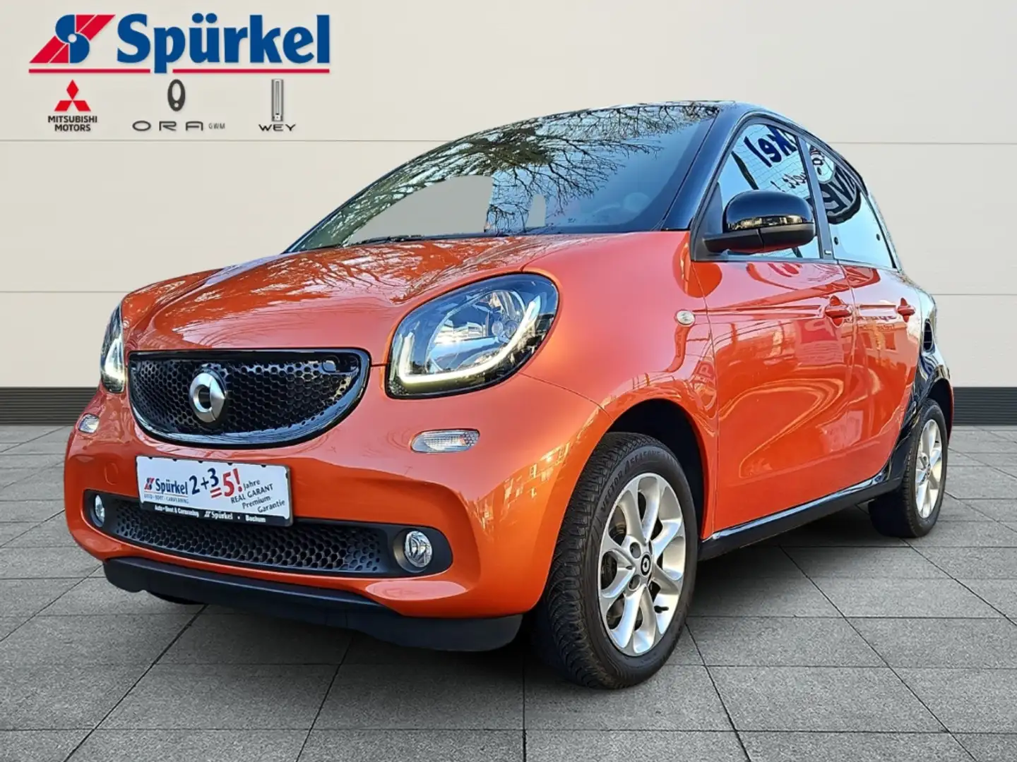 smart forFour Basis 66kW 0.9 Turbo, Sitzheizung, PDC Rot - 1