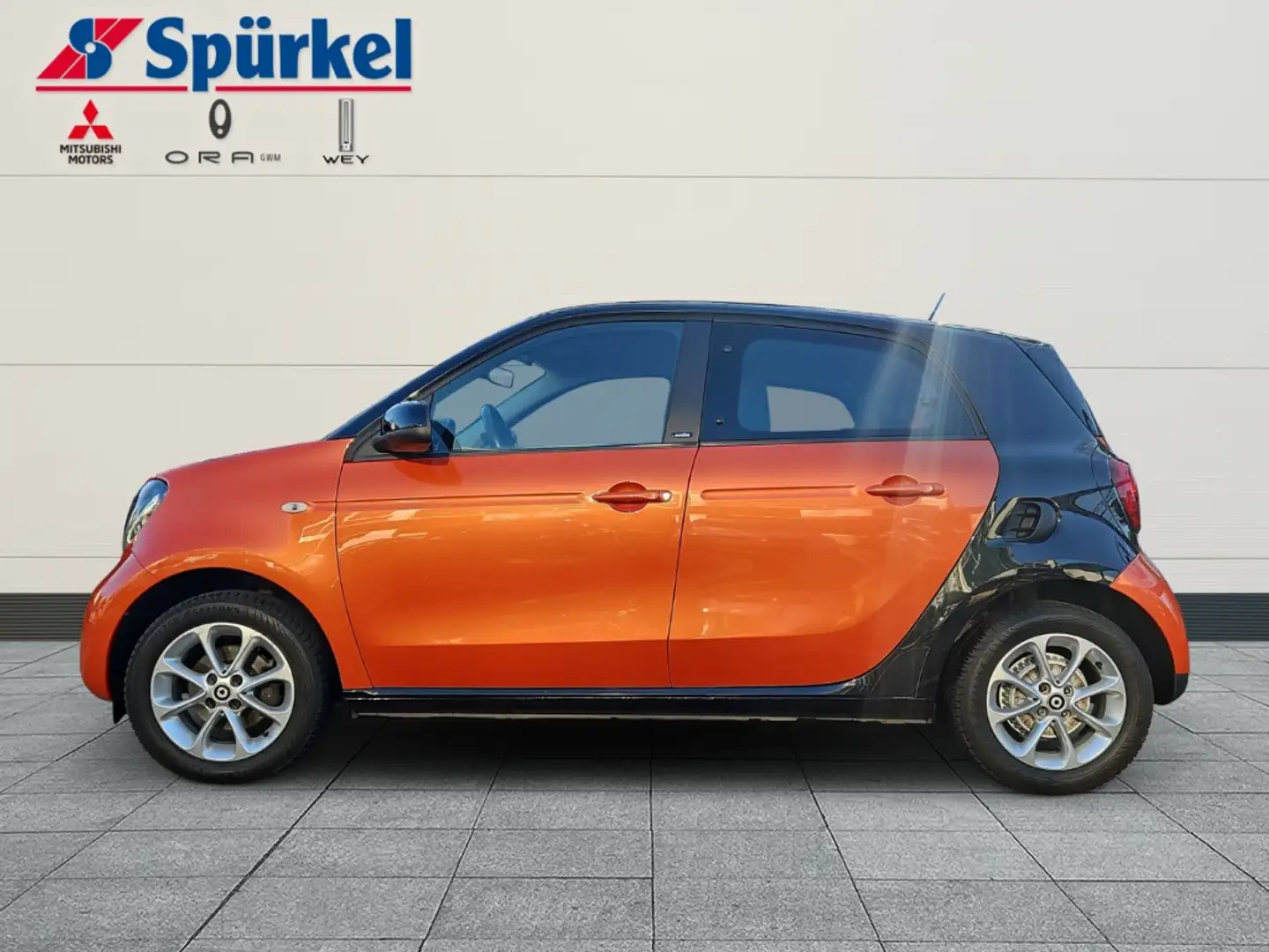 smart forFour Basis 66kW 0.9 Turbo, Sitzheizung, PDC Rot - 2