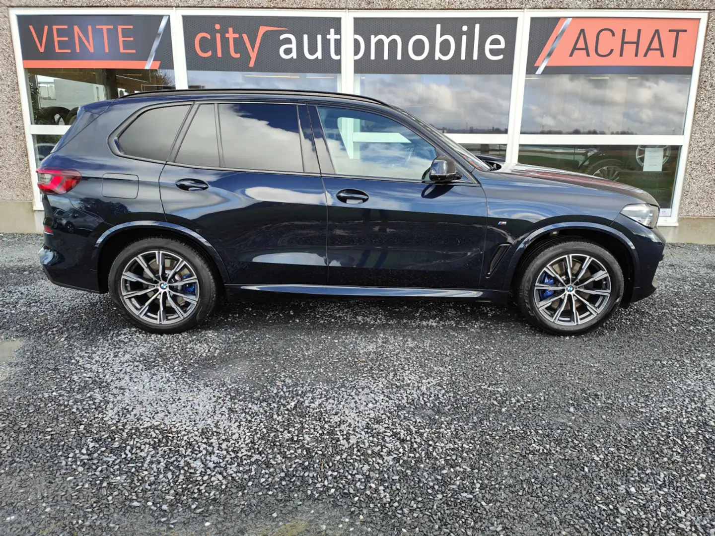 BMW X5 X5 XDRIVE45e PACK M PLUG-IN CARPLAY SUSPENSION PNE Bleu - 2