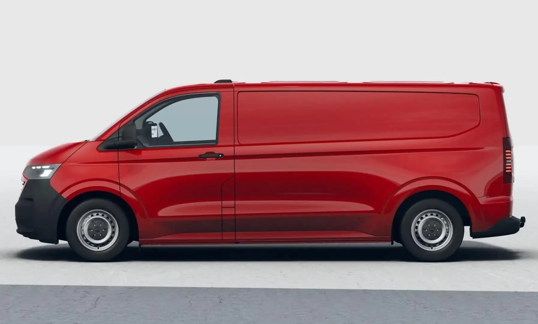 Volkswagen T7 Kastenwagen Kastenwagen 2.0 TDI 150 L2 LED AHK PDC Kam 3S 1... Roşu - 1