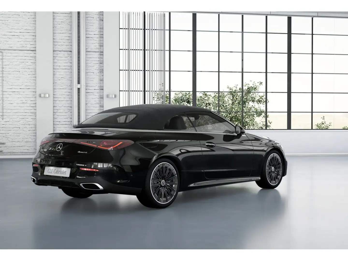 Mercedes-Benz CLE 300 4M Cabriolet #AMG #SITZKLIMA #20'' #360° Zwart - 2