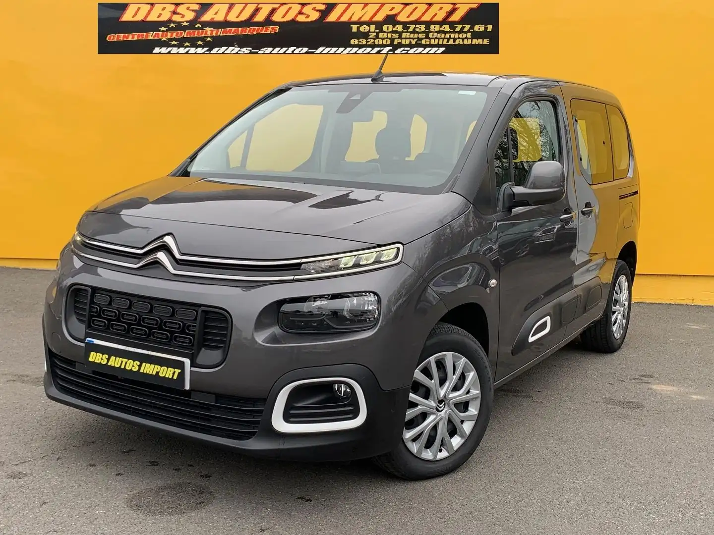 Citroen Berlingo M BLUEHDI 100CH S\u0026S FEEL Gris - 1