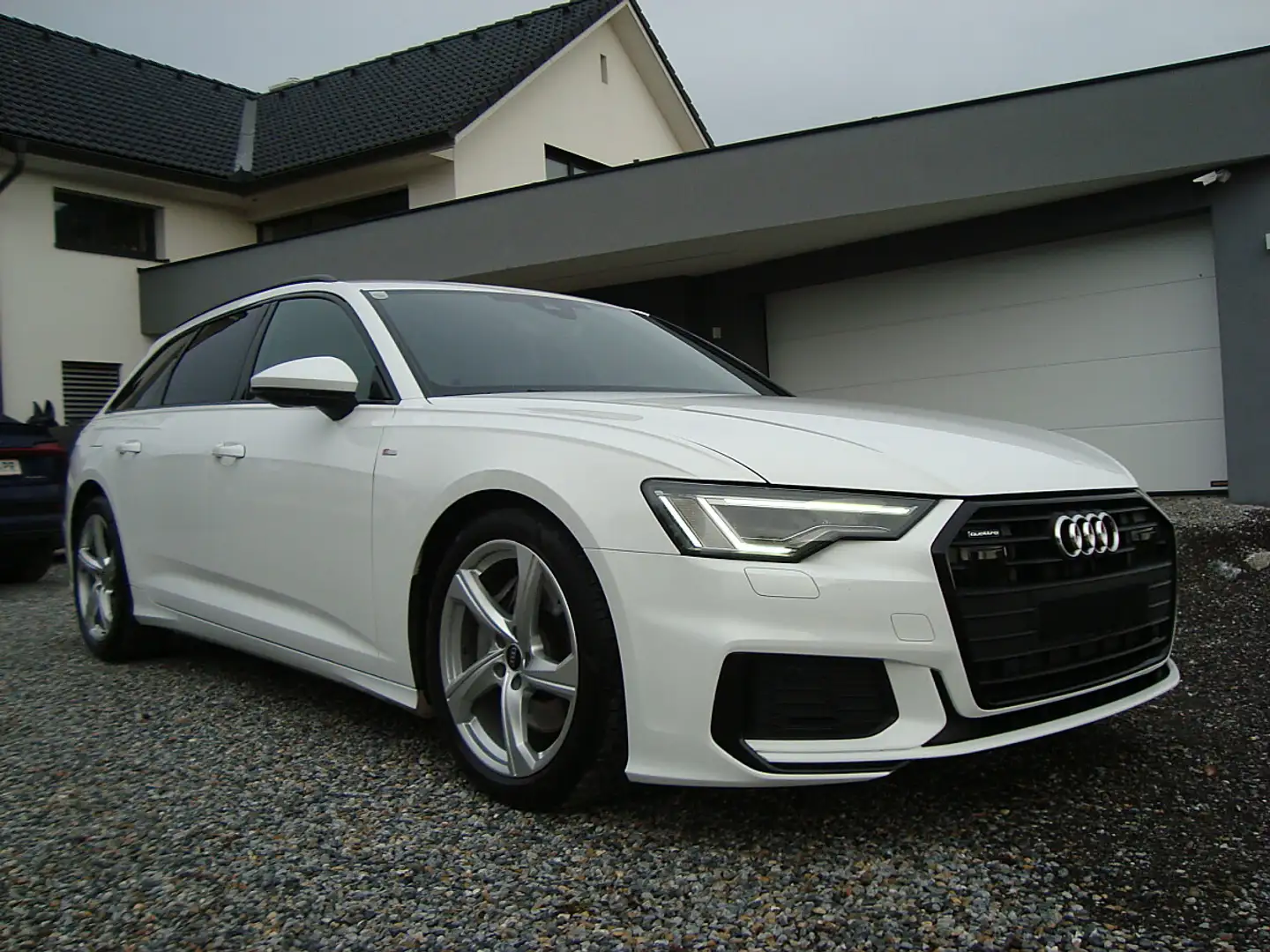 Audi A6 Avant 50 TDI Quattro S-Line Sport 1-Hand Weiß - 2