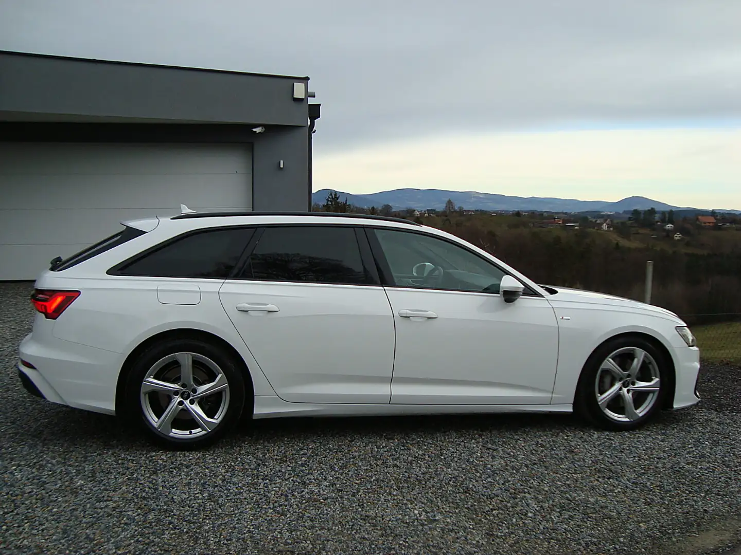 Audi A6 Avant 50 TDI Quattro S-Line Sport 1-Hand Weiß - 1