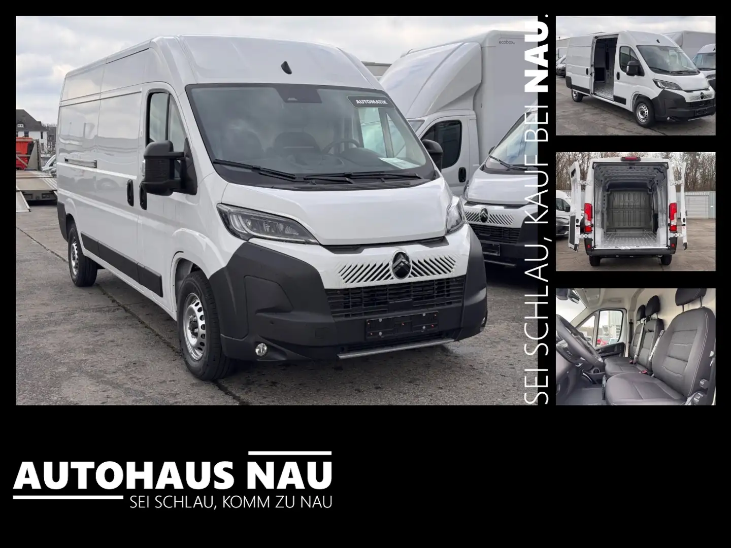 Citroen Jumper Kasten 2.2 L3H2  35 Automatik 180 PS! Weiß - 1
