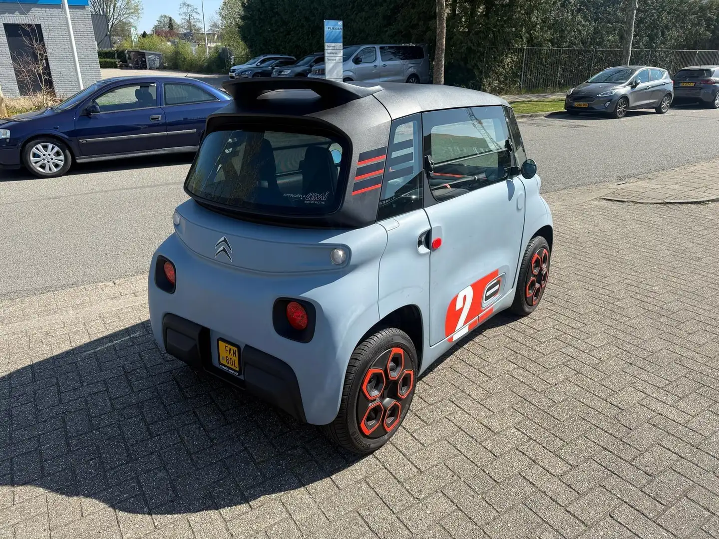 Citroen Ami Brommobiel AMI 45KM Spoiler, vanaf 16 Jaar Szürke - 2