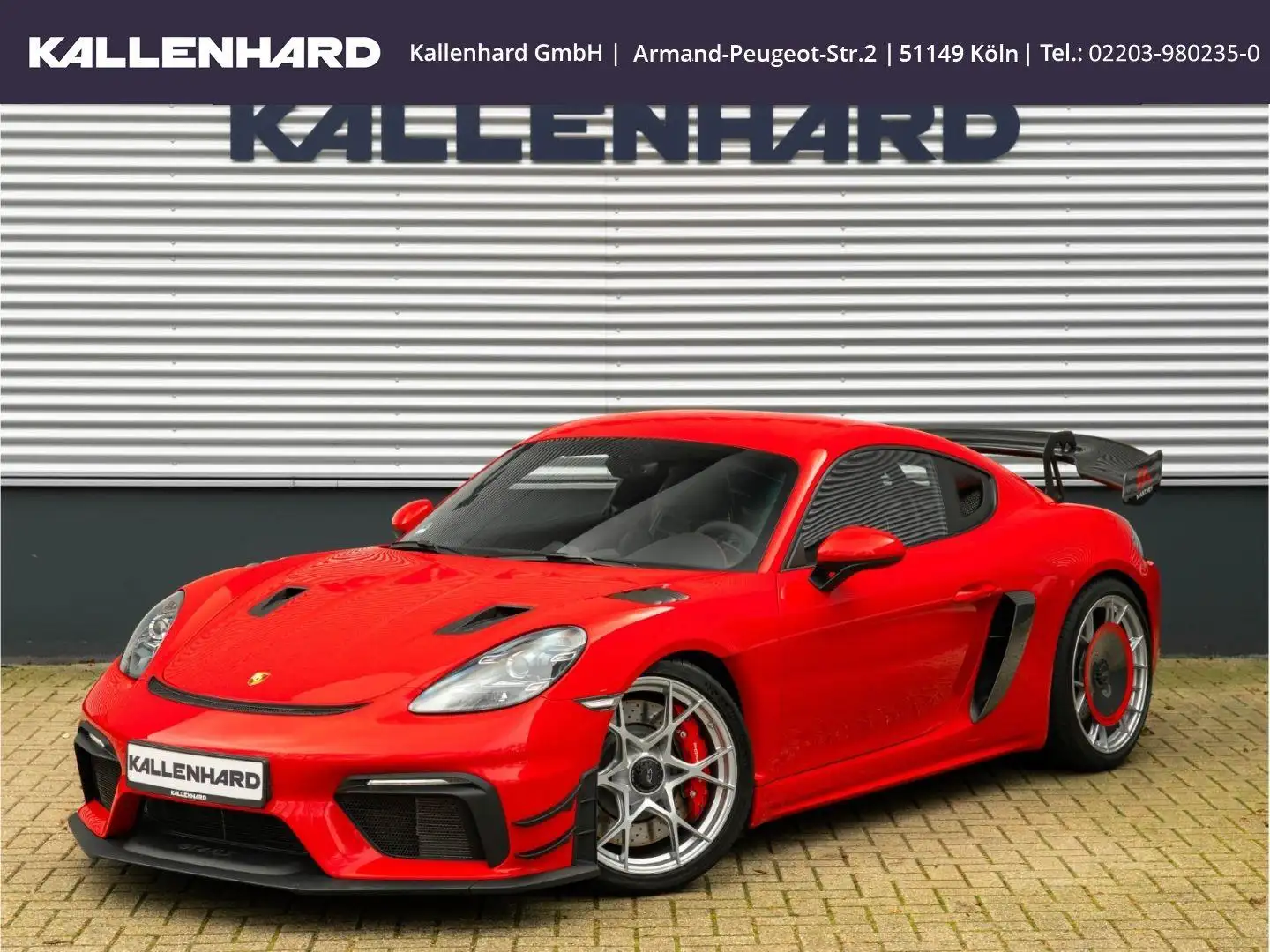 Porsche 718 Cayman GT4 RS- Lift-PDLS LED-Full Manthey Ra Rot - 2